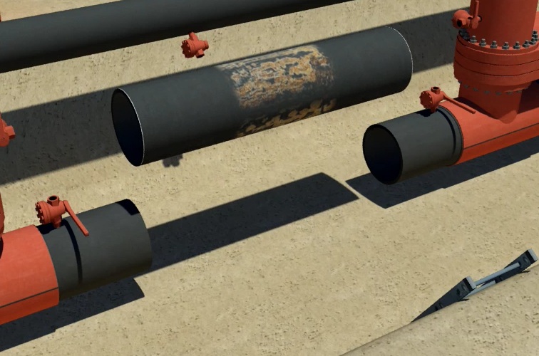 Технология ремонта трубопровода под давлением без остановки транспорта нефти.drthumbonly
